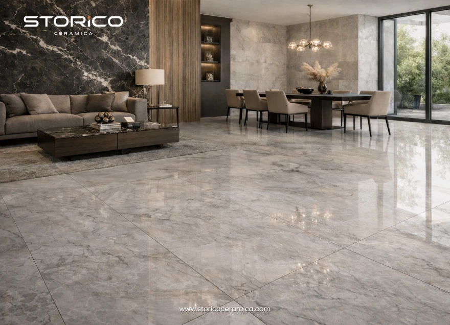 Large Format Porcelain Tiles for Modern USA Architecture