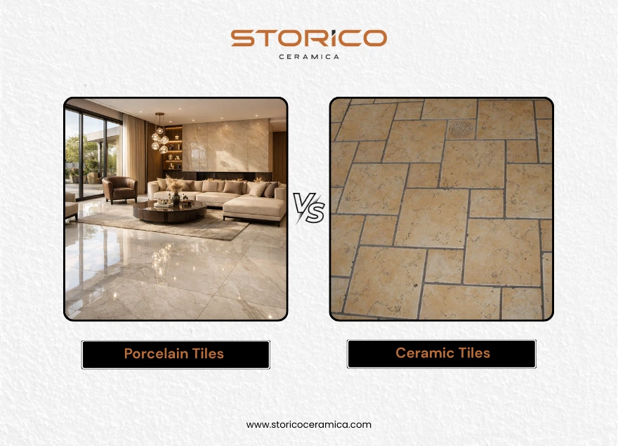 Porcelain Tiles vs Ceramic Tiles: What Buyers Should Know Before Choosing