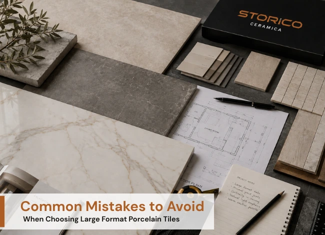 Common Mistakes to Avoid When Choosing Large Format Porcelain Tiles