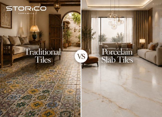 Porcelain Slab Tiles vs Traditional Tiles: Which Is Better for Modern US Projects?