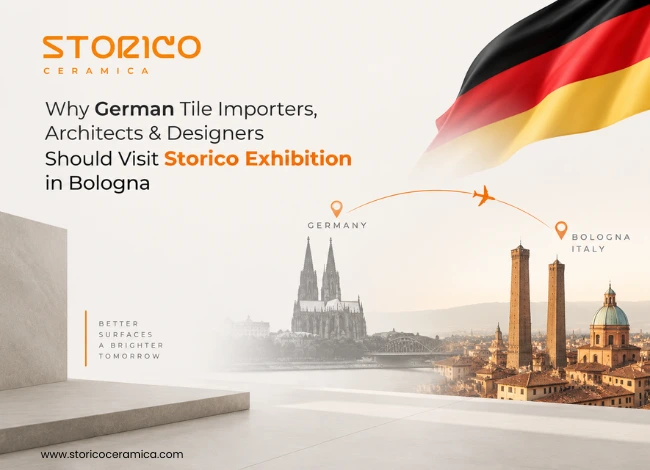 Why German Tile Importers, Architects & Designers Should Visit Storico Exhibition in Bologna