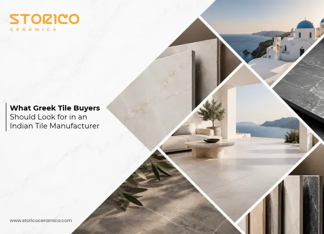 What Greek Tile Buyers Should Look for in an Indian Tile Manufacturer